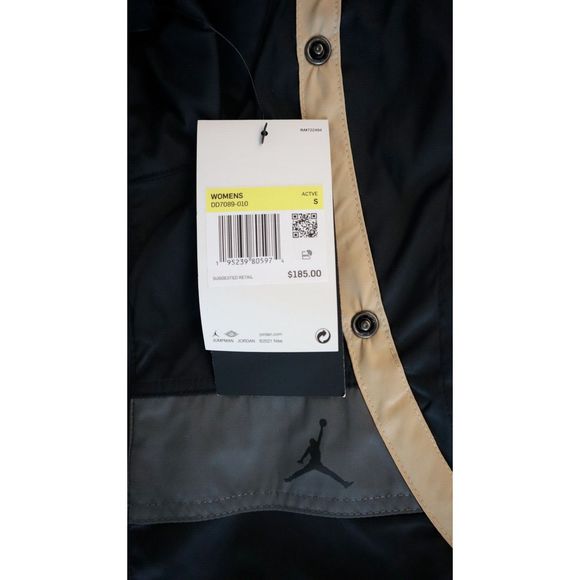 Air Jordan DD7089 Women's Sz S Black Next Utility Capsule Flightsuit Romper $185 - Picture 13 of 14